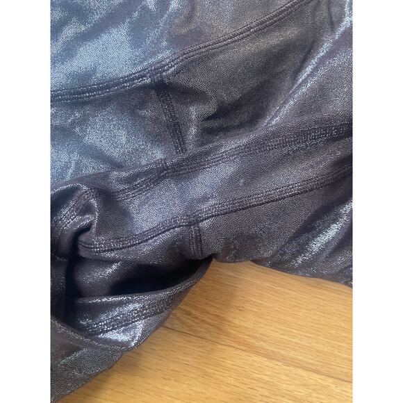 Lululemon Align High-Rise 25" Shine Radiate Foil Print French Press Leggings 14 - Picture 6 of 10